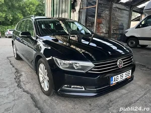 Negru Utilizat 2015 VW Passat Break | 9.690 EUR (Preț bun) - Imagine 1/4