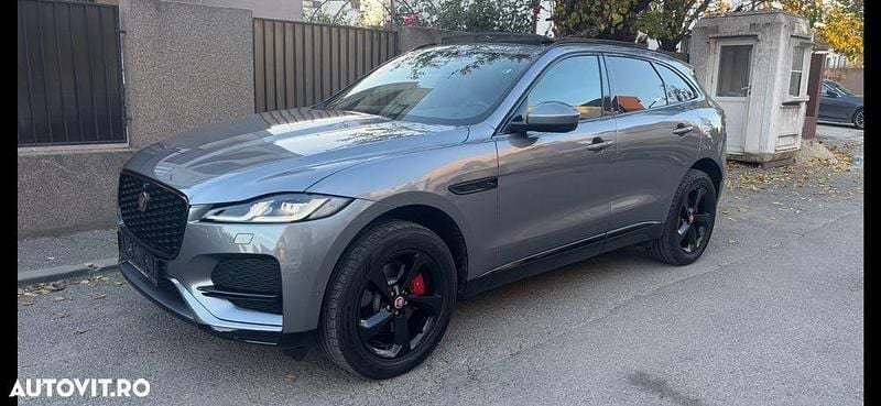 Culoareargint Utilizat 2021 Jaguar F-Pace S SUV | 24.500 EUR - Imagine 1/4