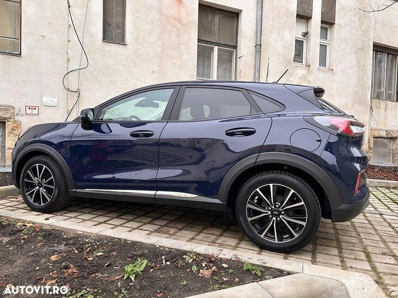 Culoarealbastru Second-hand 2022 Ford Puma Titanium SUV | 15.100 EUR (Preț OK) - Imagine 1/4