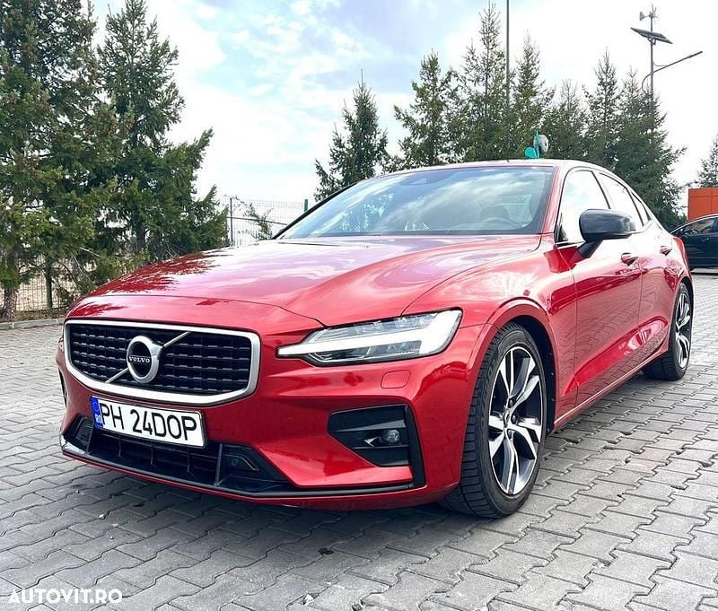 Culoareportocaliu Utilizat 2019 Volvo S60 R-Design Berlinǎ | 19.500 EUR (Preț OK) - Imagine 1/4