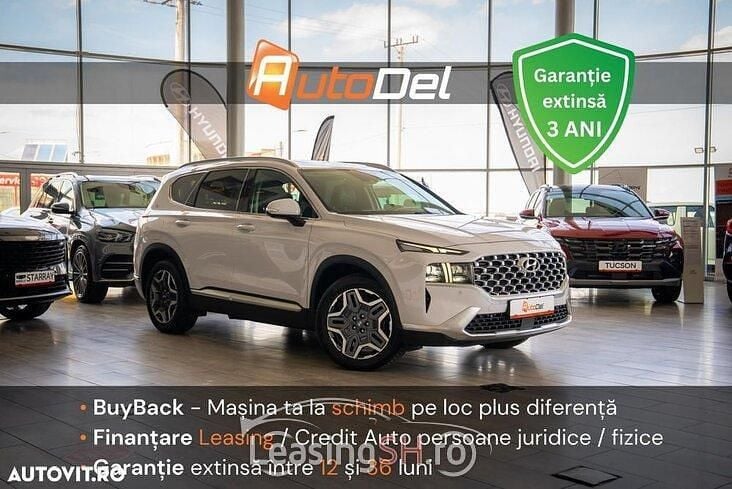 Alb Utilizat 2021 Hyundai Santa Fe SUV | 30.999 EUR (Preț OK) - Imagine 1/4