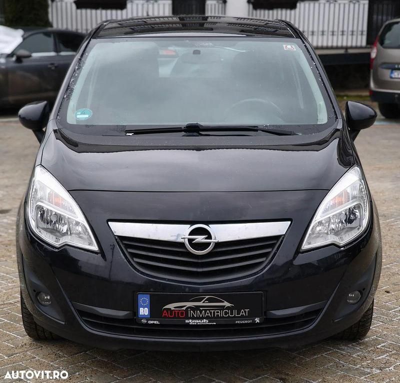 Culoarenegru Second-hand 2012 Opel Meriva Monovolum | 2.499 EUR (Super Preț) - Imagine 1/4