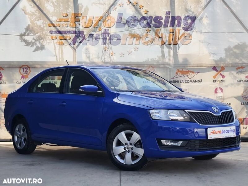 Albastru Utilizat 2019 Skoda Rapid Berlinǎ | 9.990 EUR (Preț OK) - Imagine 1/4