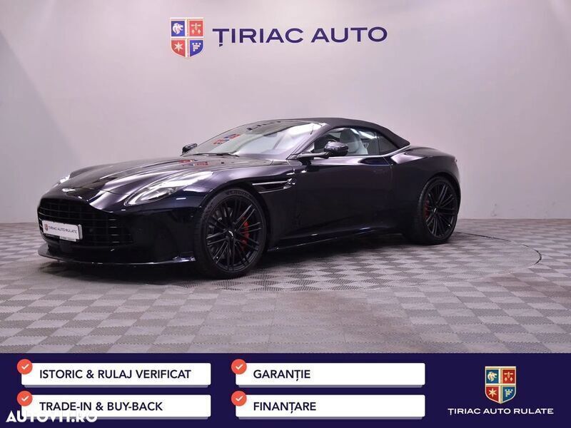 Negru Nouă 2024 Aston Martin DB12 Cabrio | 318.000 EUR - Imagine 1/4