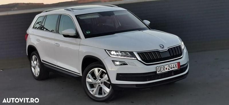 Culoarealb Utilizat 2018 Skoda Kodiaq Style SUV | 17.890 EUR (Preț OK) - Imagine 1/4