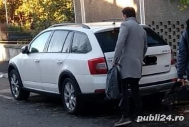 Alb Utilizat 2017 Skoda Octavia Scout Break | 13.000 EUR - Imagine 1/4