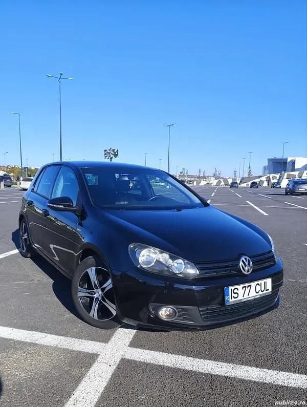 Negru Utilizat 2012 VW Golf VI Match Hatchback | 5.790 EUR (Preț OK) - Imagine 1/4