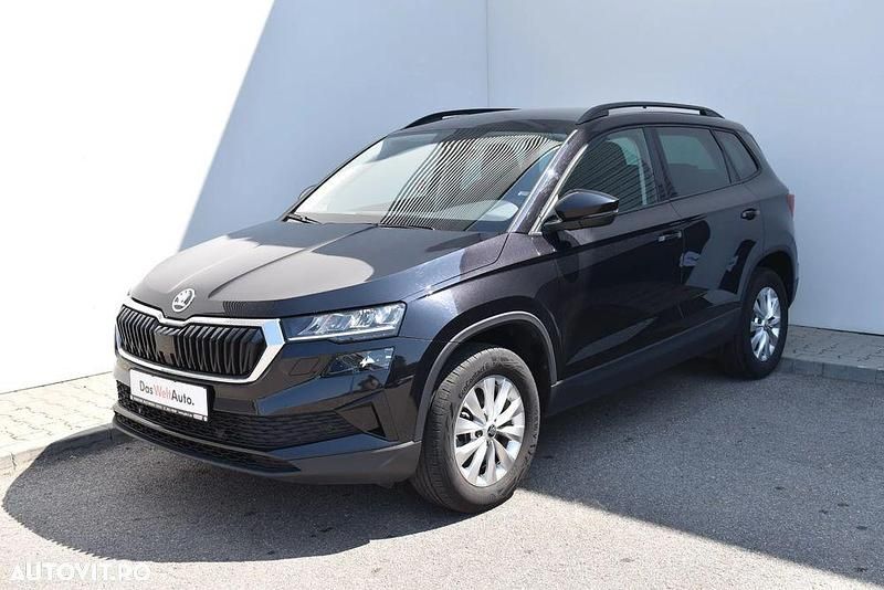 Negru normal Utilizat 2023 Skoda Karoq Ambition SUV | 27.400 EUR (Preț OK) - Imagine 1/4