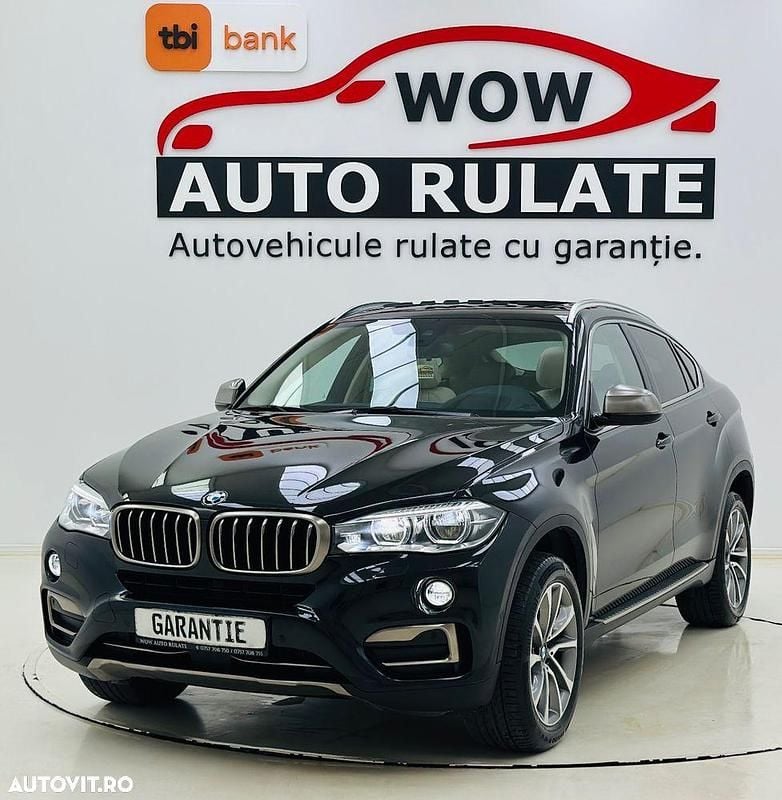 Culoarenegru Utilizat 2016 BMW X6 SUV | 28.590 EUR (Preț bun) - Imagine 1/4