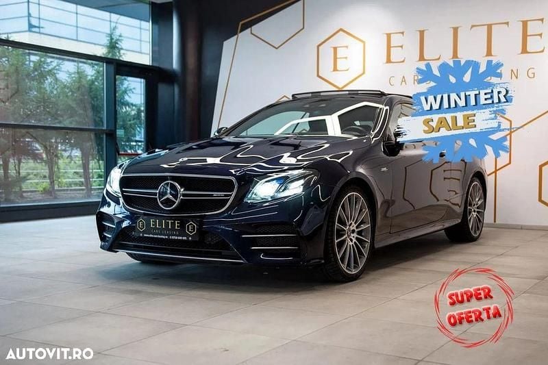 Second-hand Mercedes E53 AMG AMG 435 CP (319 kW) 2018 Culoarealbastru Coupe