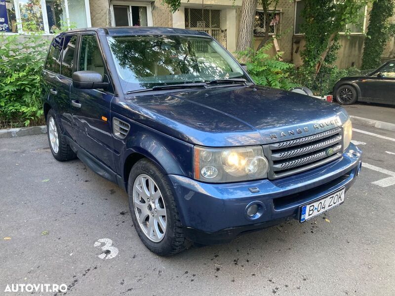 Second-hand Land Rover Range Rover Sport HSE 190 CP (139 kW) 2008 Albastru SUV