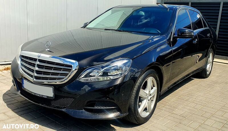 Negru Utilizat 2016 Mercedes E200 Berlinǎ | 8.568 EUR (Preț bun) - Imagine 1/4