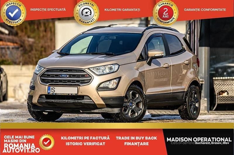 Culoaregalbeuriu Second-hand 2018 Ford Ecosport Titanium SUV | 10.150 EUR (Preț bun) - Imagine 1/4