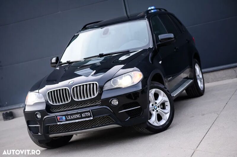 Negru Utilizat 2013 BMW X5 SUV | 14.225 EUR (Puțin scump) - Imagine 1/4