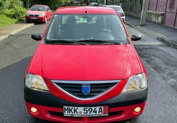 Roşu Utilizat 2006 Dacia Logan Berlinǎ | 1.900 EUR (Preț bun) - Imagine 1/4