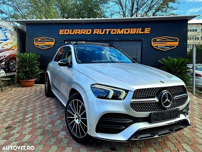 Second-hand Mercedes GLE300 AMG line 245 CP (180 kW) 2021 Culoareargint SUV
