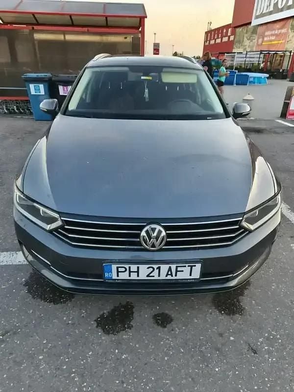 Gri Utilizat 2015 VW Passat Comfortline Break | 8.700 EUR (Preț bun) - Imagine 1/4