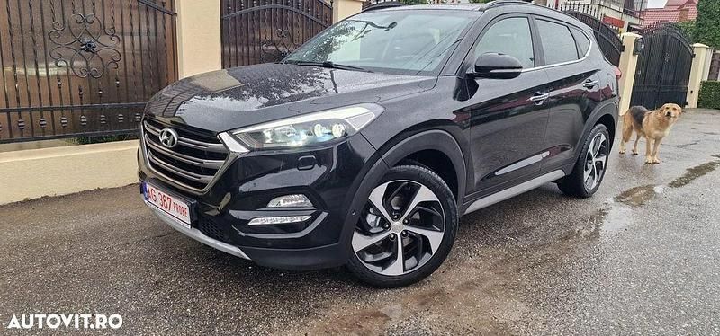 Culoarenegru Utilizat 2018 Hyundai Tucson SUV | 15.999 EUR (Preț bun) - Imagine 1/4