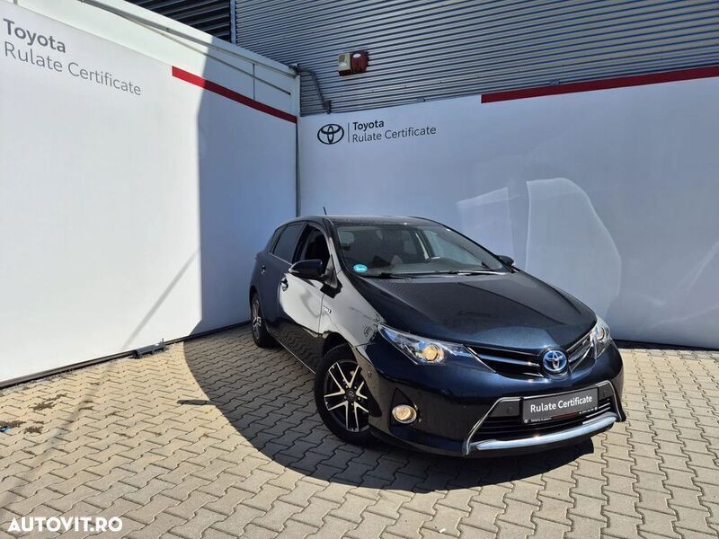 Negru Utilizat 2014 Toyota Auris Hybrid Sol Hatchback | 12.450 EUR (Preț OK) - Imagine 1/4