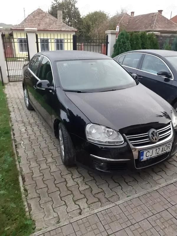 Negru Utilizat 2008 VW Jetta Berlinǎ | 3.200 EUR (Preț OK) - Imagine 1/4