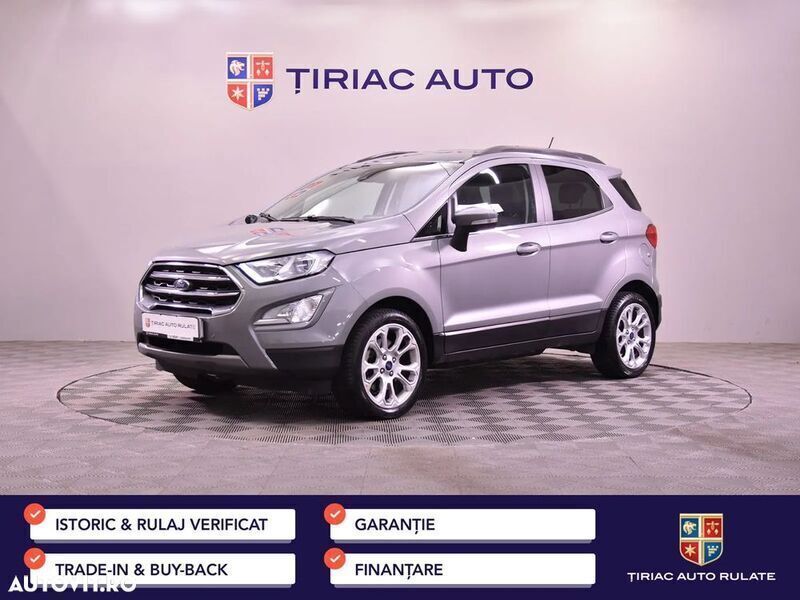 Gri Utilizat 2022 Ford Ecosport Titanium SUV | 14.970 EUR (Scump) - Imagine 1/4