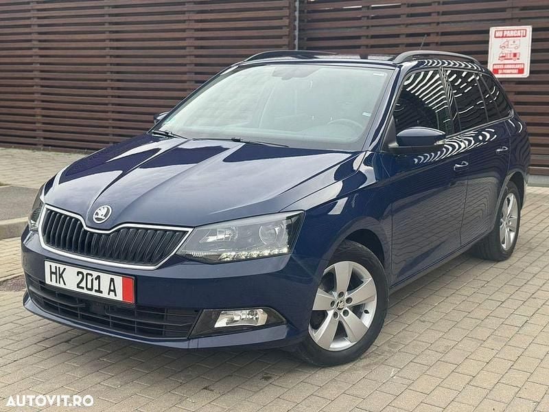 Culoarealbastru Utilizat 2018 Skoda Fabia Cool Edition Hatchback | 6.999 EUR (Preț bun) - Imagine 1/4