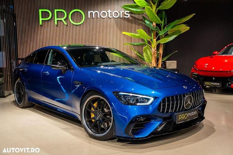 Culoarealbastru Utilizat 2021 Mercedes AMG GT 4-Door Coupe AMG Coupe | 69.950 EUR - Imagine 1/4