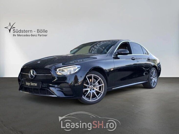 Negru Utilizat 2022 Mercedes E300 Berlinǎ | 61.211 EUR - Imagine 1/4