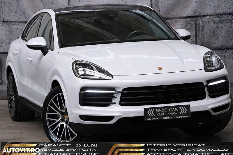Culoarealb Utilizat 2020 Porsche Cayenne SUV | 53.664 EUR (Preț OK) - Imagine 1/4