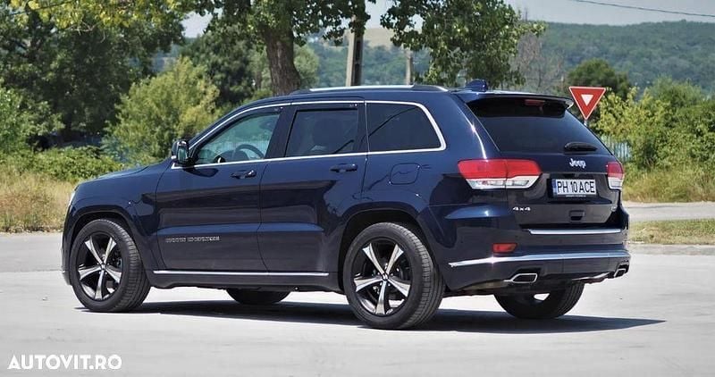 Second-hand Jeep Grand Cherokee Summit 250 CP (183 kW) 2018 Albastru SUV