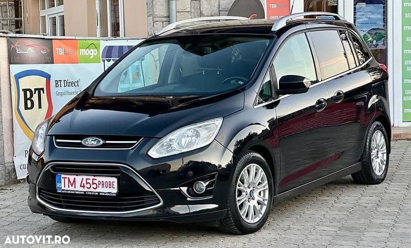 Culoarenegru Utilizat 2012 Ford Grand C-Max Titanium Monovolum | 5.999 EUR (Preț OK) - Imagine 1/4