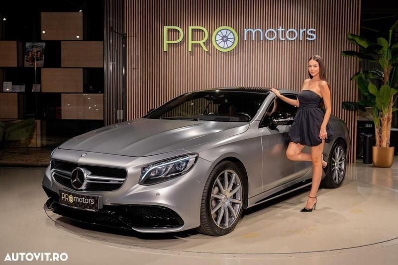 Culoaregri Utilizat 2015 Mercedes S63 AMG AMG Coupe | 55.800 EUR (Preț bun) - Imagine 1/4