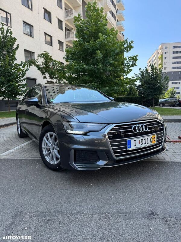Gri Utilizat 2019 Audi A6 Sport Break | 21.450 EUR (Preț bun) - Imagine 1/4
