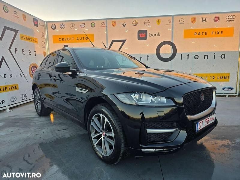 Second-hand Jaguar F-Pace R-Sport 180 CP (132 kW) 2019 Culoarenegru SUV