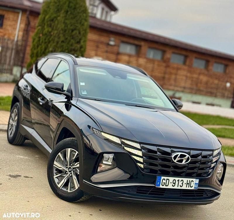 Culoarenegru Utilizat 2021 Hyundai Tucson SUV | 17.990 EUR (Preț bun) - Imagine 1/4