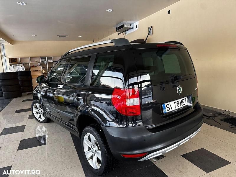 Second-hand Skoda Yeti Ambition 110 CP (80 kW) 2013 Culoarenegru SUV