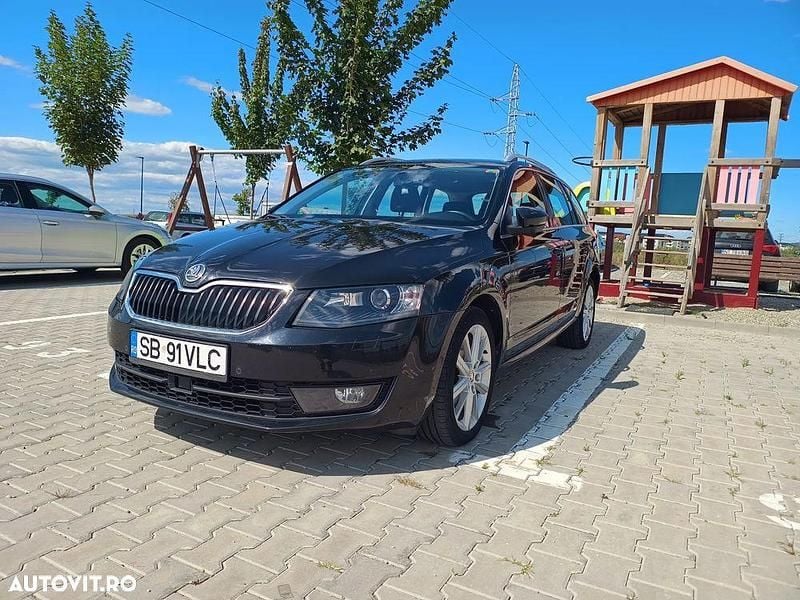 Culoarenegru Utilizat 2013 Skoda Octavia Ambition Break | 8.750 EUR (Preț OK) - Imagine 1/4
