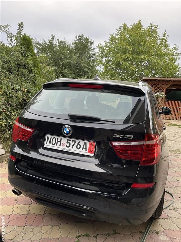 Second-hand BMW X3 Sport Line 190 CP (139 kW) 2017 Negru SUV