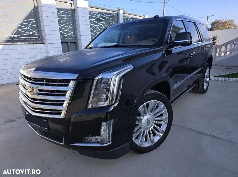 Negru Utilizat 2016 Cadillac Escalade SUV | 38.000 EUR - Imagine 1/4
