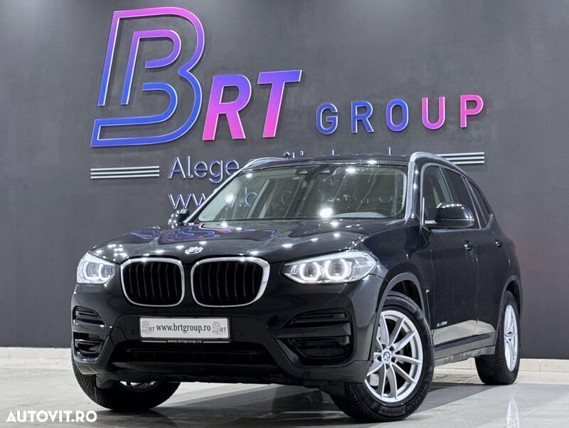 Negru Utilizat 2018 BMW X3 SUV | 21.990 EUR (Preț bun) - Imagine 1/4