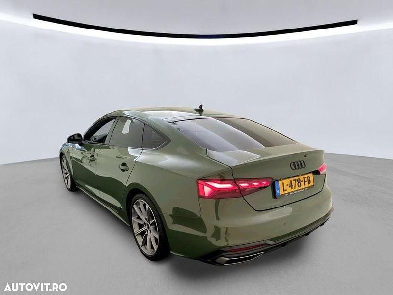 Second-hand Audi A5 S-Line 204 CP (150 kW) 2021 Culoareverde Coupe
