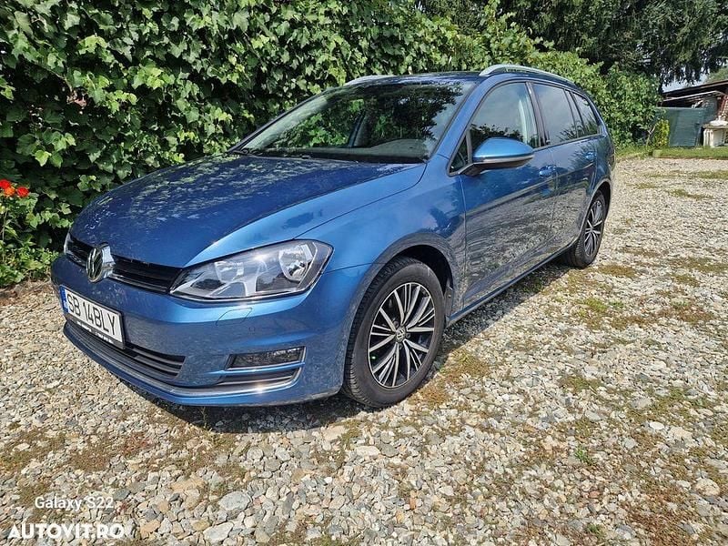 Culoarealbastru Utilizat 2016 VW Golf VII Comfortline Break | 8.799 EUR (Preț OK) - Imagine 1/4