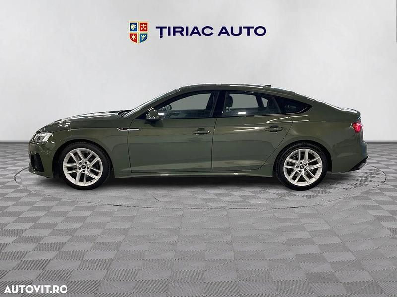 Second-hand Audi A5 Sportback S-Line 150 CP (110 kW) 2022 Culoarenegru Hatchback