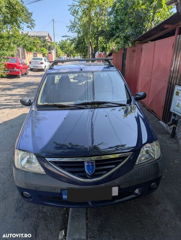 Albastru Utilizat 2008 Dacia Logan Lauréate Berlinǎ | 2.000 EUR (Super Preț) - Imagine 1/4
