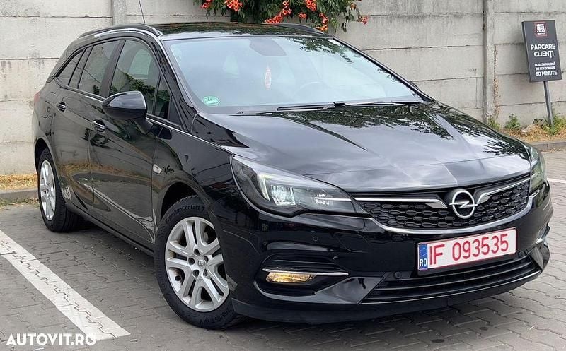 Second-hand Opel Astra Edition 122 CP (89 kW) 2021 Culoarenegru Break