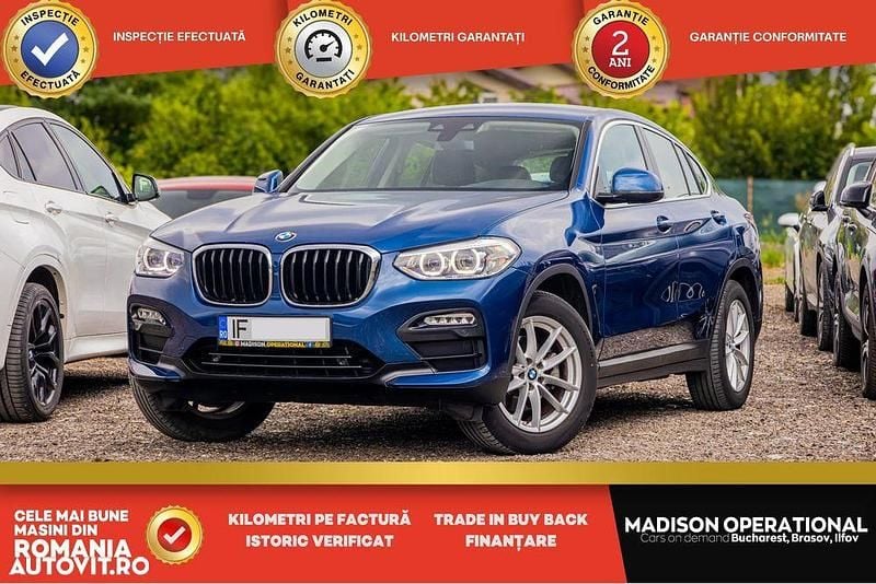 Albastru Utilizat 2018 BMW X4 SUV | 32.489 EUR (Scump) - Imagine 1/4