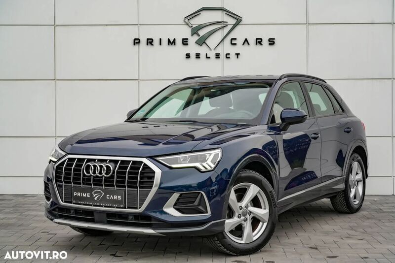 Albastru Utilizat 2020 Audi Q3 Advanced SUV | 22.990 EUR (Preț OK) - Imagine 1/4