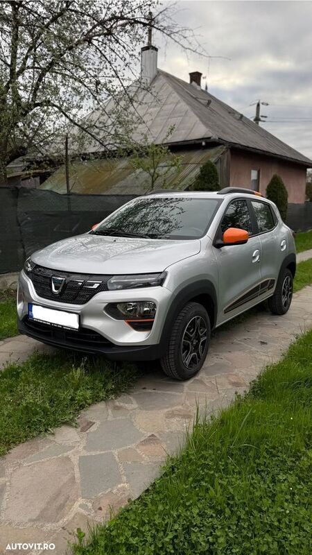 Gri Utilizat 2023 Dacia Spring Hatchback | 11.499 EUR (Preț OK) - Imagine 1/4