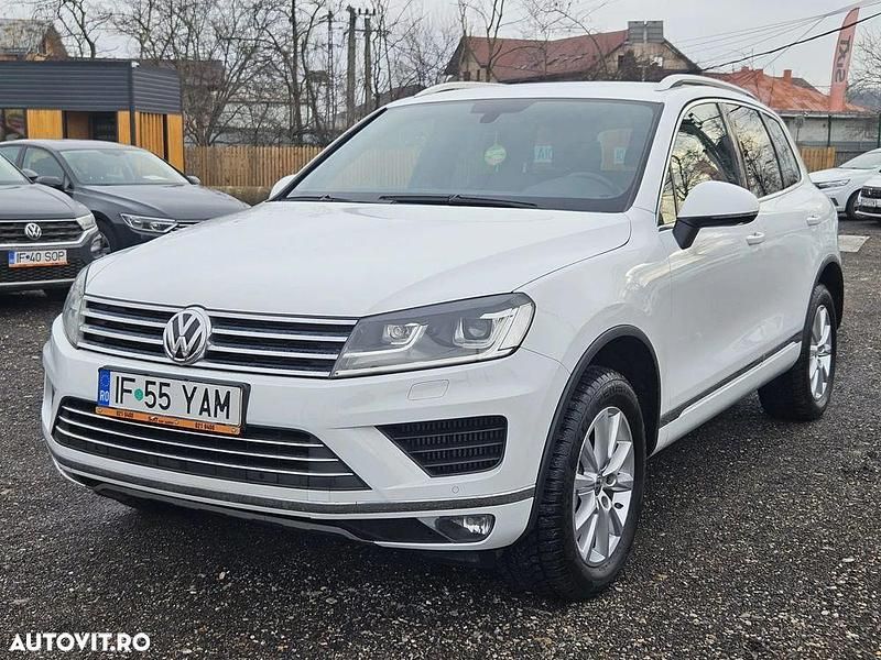 Second-hand VW Touareg 204 CP (150 kW) 2016 Culoarealb SUV