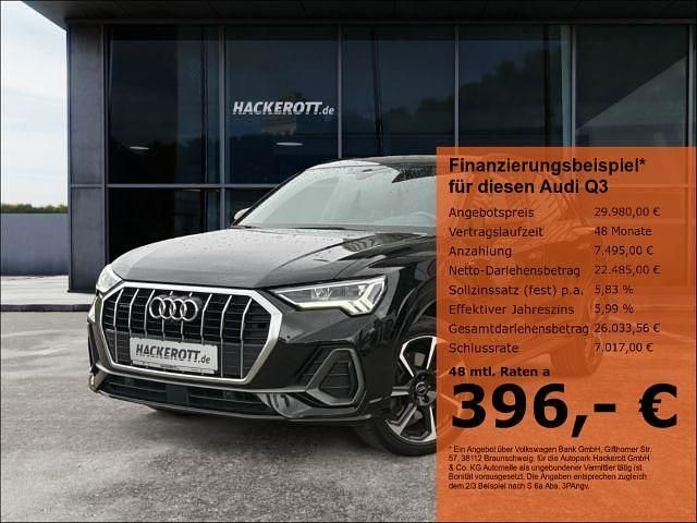 Utilizat 2020 Audi Q3 S-Line SUV | 32.373 EUR (Puțin scump) - Imagine 1/1
